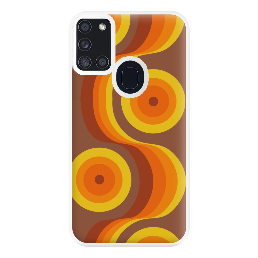 Abstract Pattern 17 Phone Case for Galaxy A21s