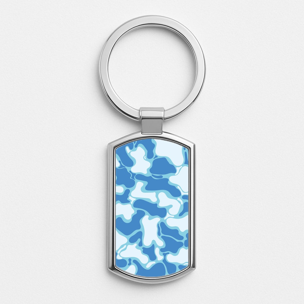 Abstract Pattern 18 Luxury Keyring