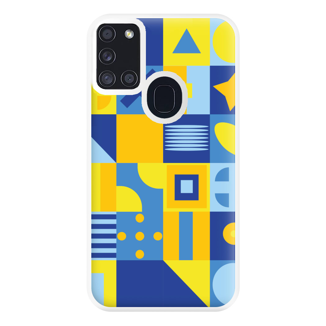 Abstract Pattern 19 Phone Case for Galaxy A21s