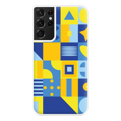 Abstract Pattern 19 Phone Case for Galaxy S21 Ultra