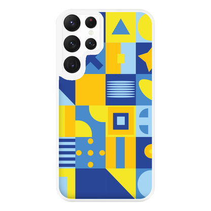 Abstract Pattern 19 Phone Case for Galaxy S22 Ultra