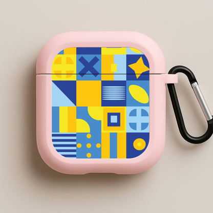 Abstract Pattern 19 Pink AirPods Case