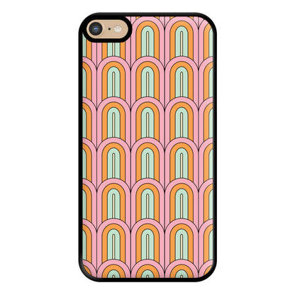 Pastel Retro Arches Pattern Phone Case for iPhone 6 Plus / 7 Plus / 8 Plus