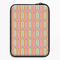 Pastel Retro Arches Pattern Universal Laptop Sleeve
