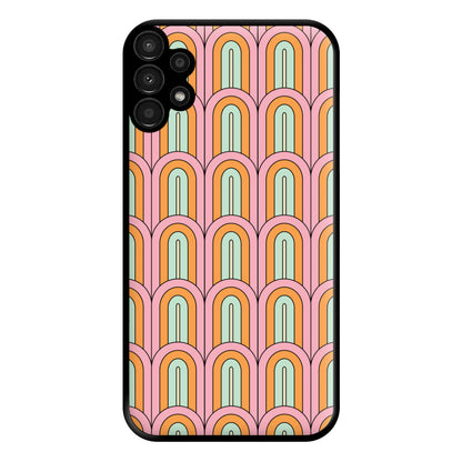 Pastel Retro Arches Pattern Phone Case for Galaxy A13