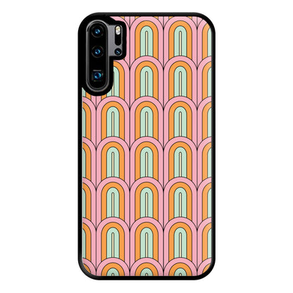 Pastel Retro Arches Pattern Phone Case for Huawei P30 Pro