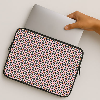 Retro Diamonds Pattern MacBook Case