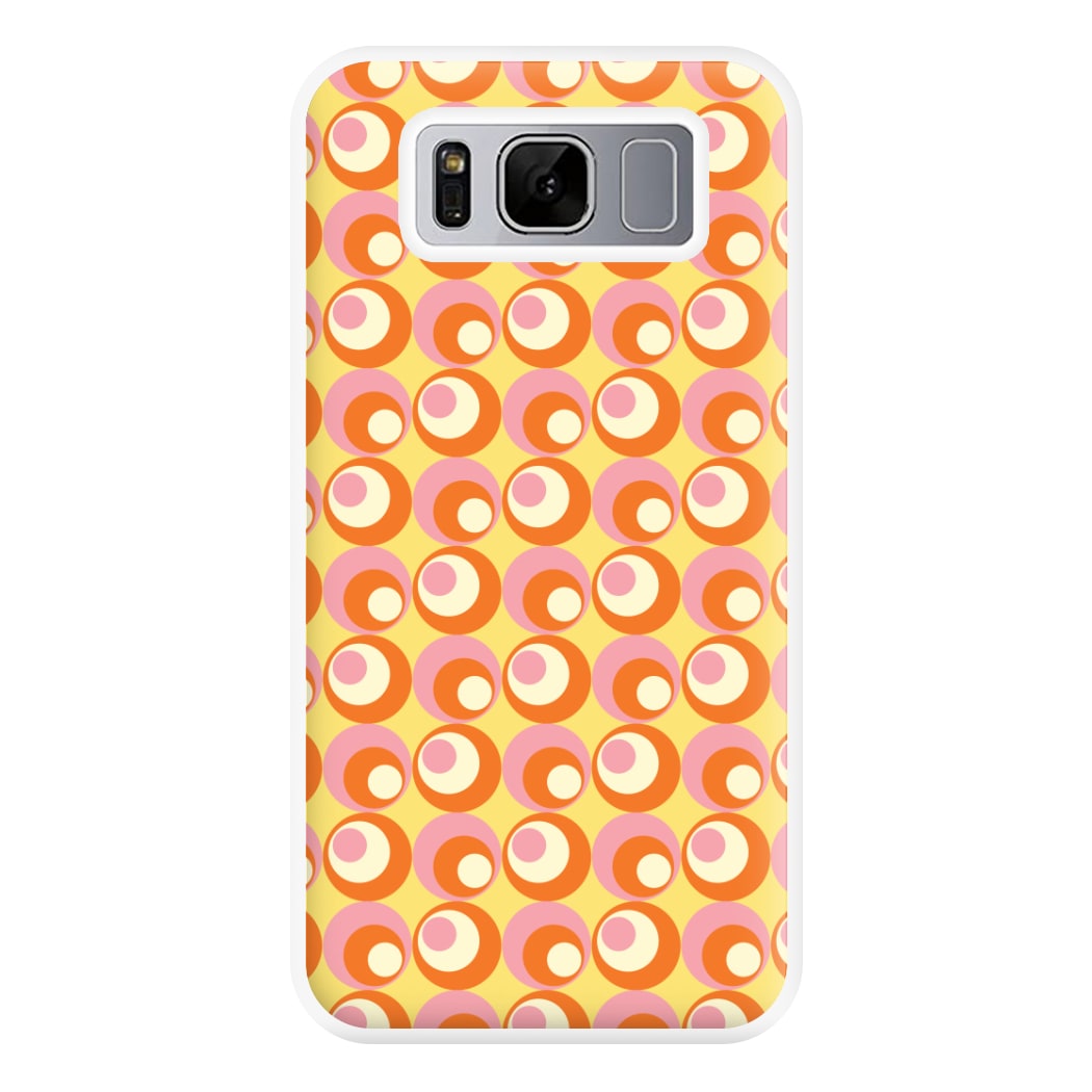 Colourful Circles Retro Pattern Phone Case for Galaxy S8 Plus