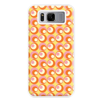 Colourful Circles Retro Pattern Phone Case for Galaxy S8 Plus