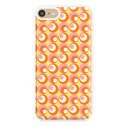 Colourful Circles Retro Pattern Phone Case for iPhone 6 / 7 / 8 / SE