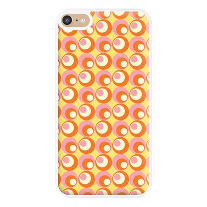 Colourful Circles Retro Pattern Phone Case for iPhone 6 Plus / 7 Plus / 8 Plus