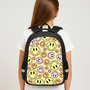 Retro Smileys Pattern Backpack 4