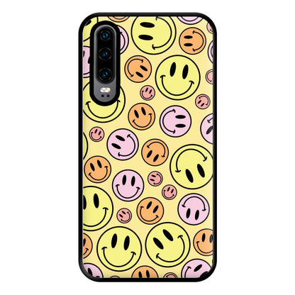 Retro Smileys Pattern Phone Case for Huawei P30