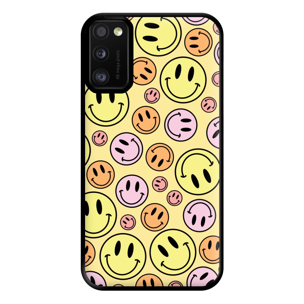 Retro Smileys Pattern Phone Case for Galaxy A41