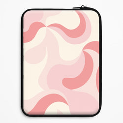 Pastel Pinks Abstract Pattern Universal Laptop Sleeve