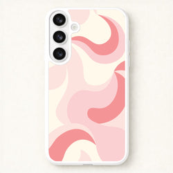 Pastel Pinks Abstract Pattern Phone Case for Galaxy S26