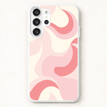Pastel Pinks Abstract Pattern Phone Case for Galaxy S26 Ultra