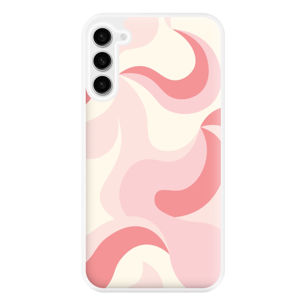 Pastel Pinks Abstract Pattern Phone Case for Galaxy S23FE