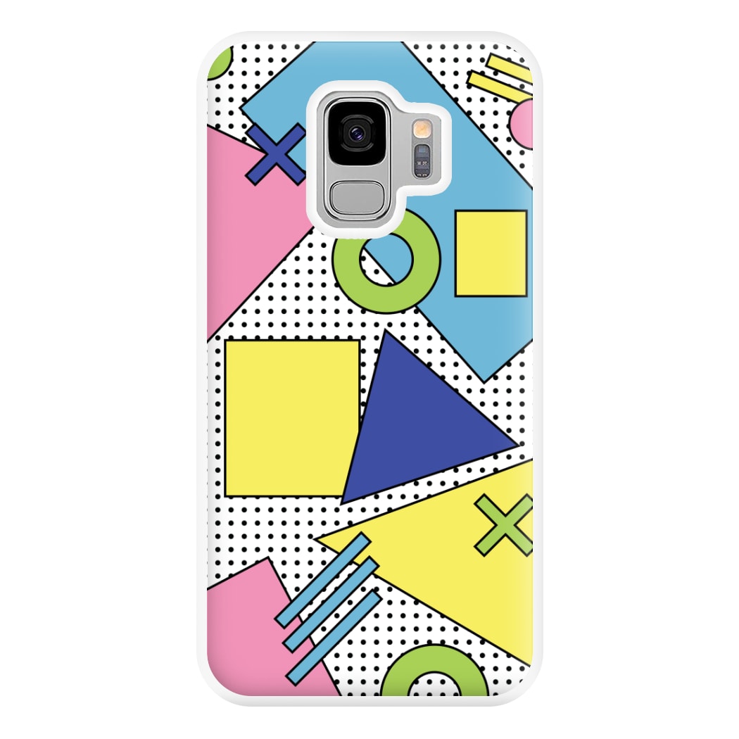 Geometric Abstract Shapes Pattern Phone Case for Galaxy S9 Plus