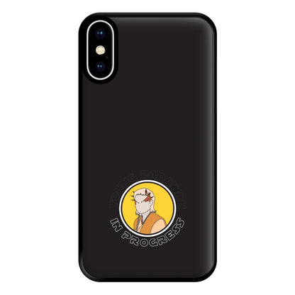 In Progress Young Padawan Phone Case for iPhone XS Max