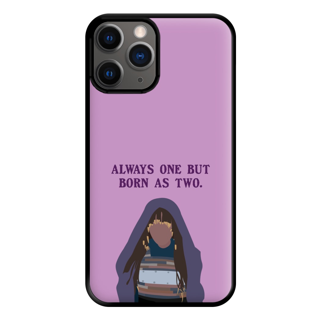 Always One But Born As Two Phone Case for iPhone 12 Pro Max