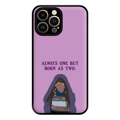 Always One But Born As Two Phone Case for iPhone 14 Pro Max