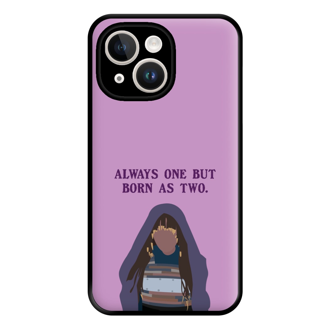 Always One But Born As Two Phone Case for iPhone 14 Plus