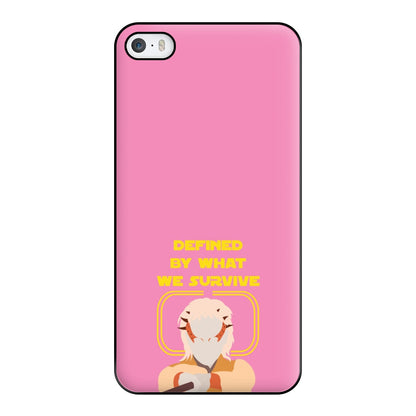 Defined By What We Survive Phone Case for iPhone 5 / 5s / SE 2016