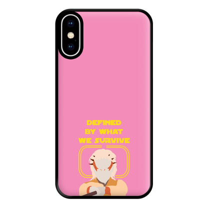 Defined By What We Survive Phone Case for iPhone XS Max