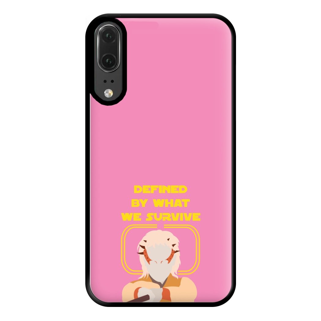 Defined By What We Survive Phone Case for Huawei P20