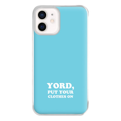 Yord, Put Your Clothes On Phone Case for iPhone 13 Mini