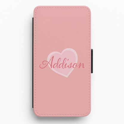 Addison Heart - Addison Rae Flip / Wallet Phone Case