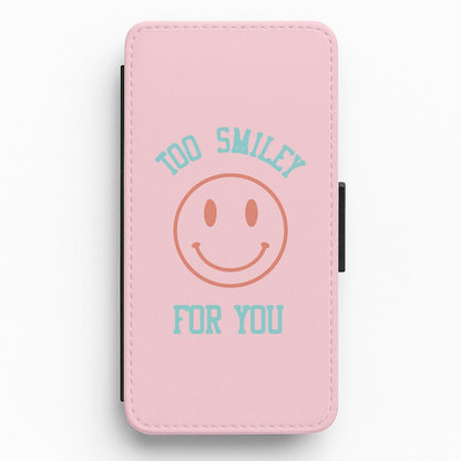 Too Smiley For You - Addison Rae Flip / Wallet Phone Case