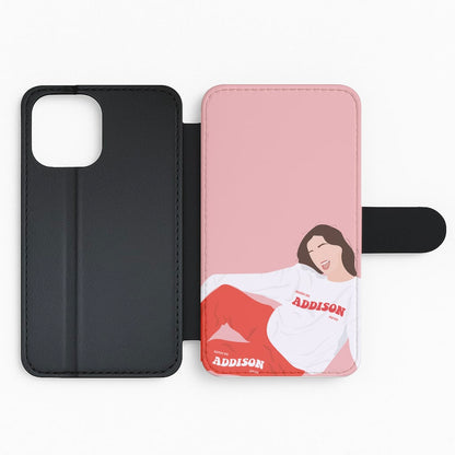 Tracksuit - Addison Rae Flip Phone Case