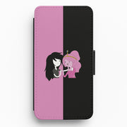 Marceline And Bubblegum Flip / Wallet Phone Case 1
