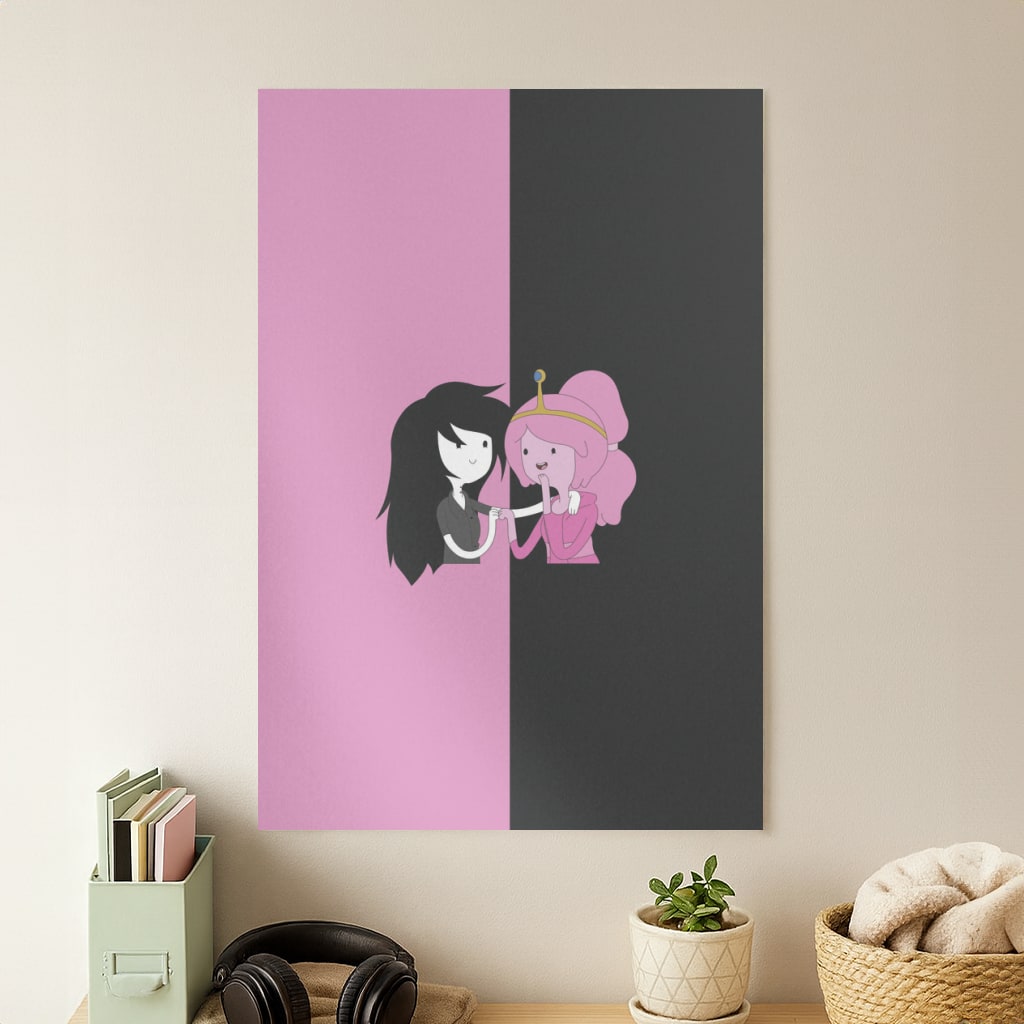 Marceline And Bubblegum Poster