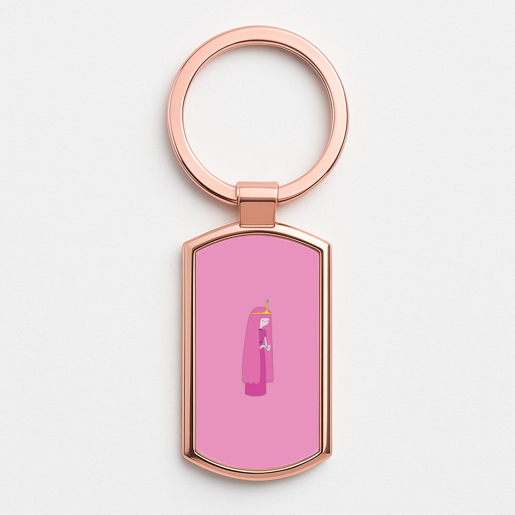 Bubblegum Rose Gold Keyring