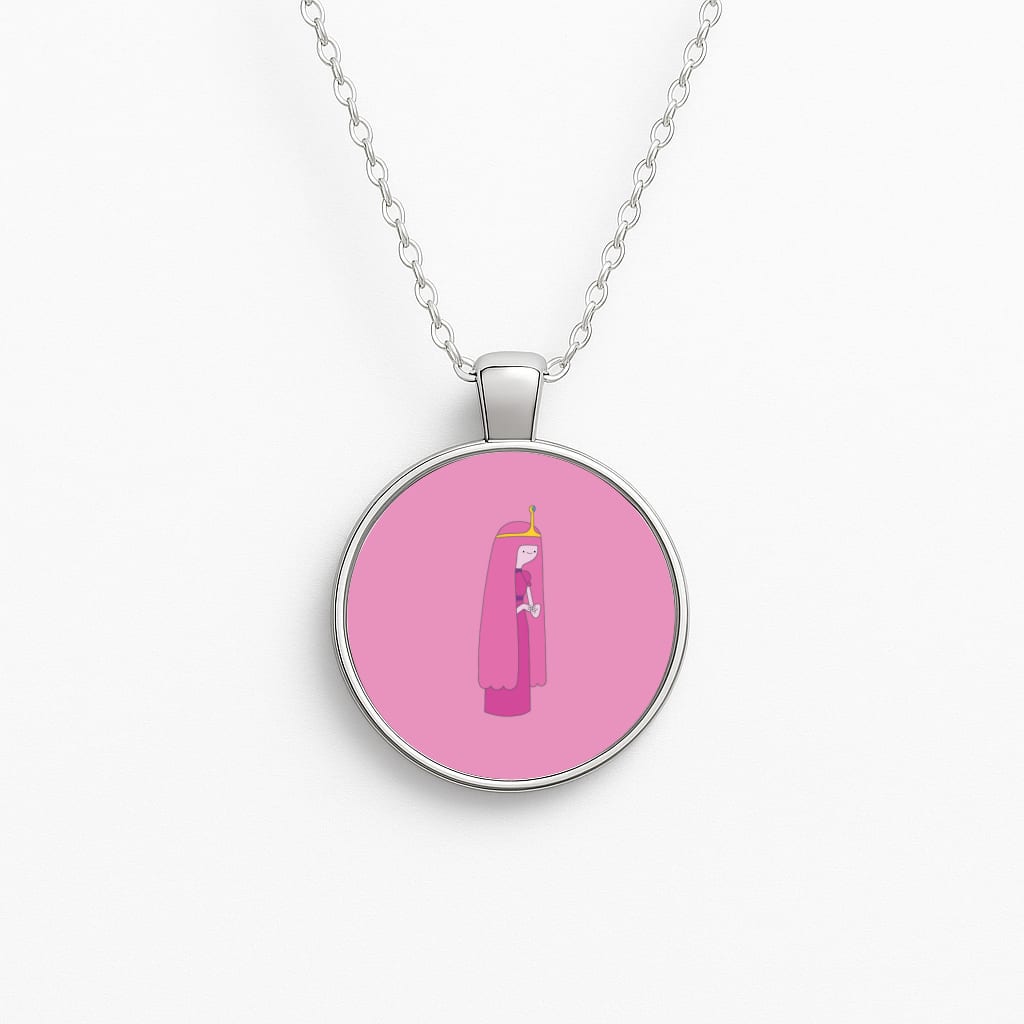 Bubblegum Circle Necklace