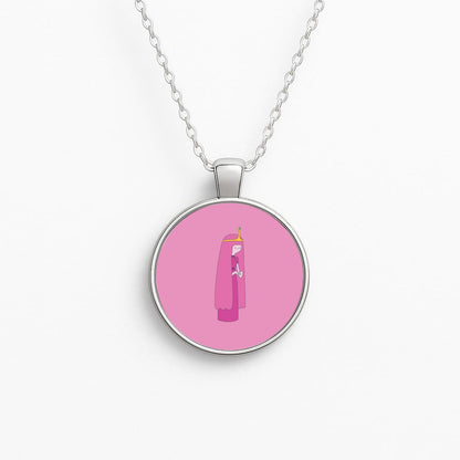 Bubblegum Circle Necklace