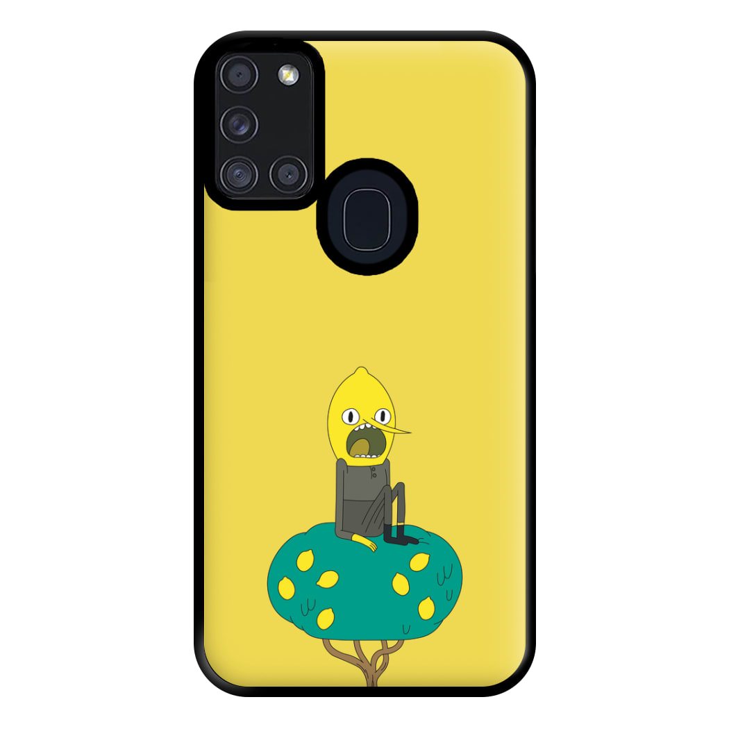 Earl Of Lemongrab Phone Case for Galaxy A21s