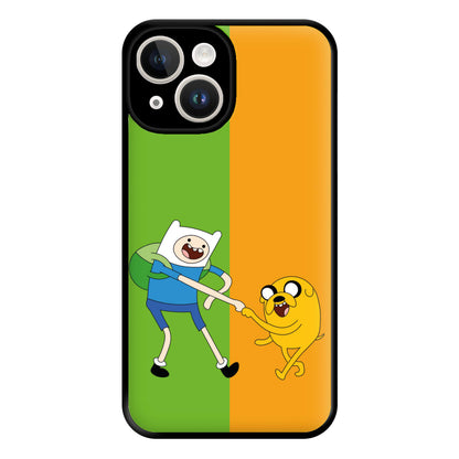 Jake The Dog And Finn The Human Phone Case for iPhone 14