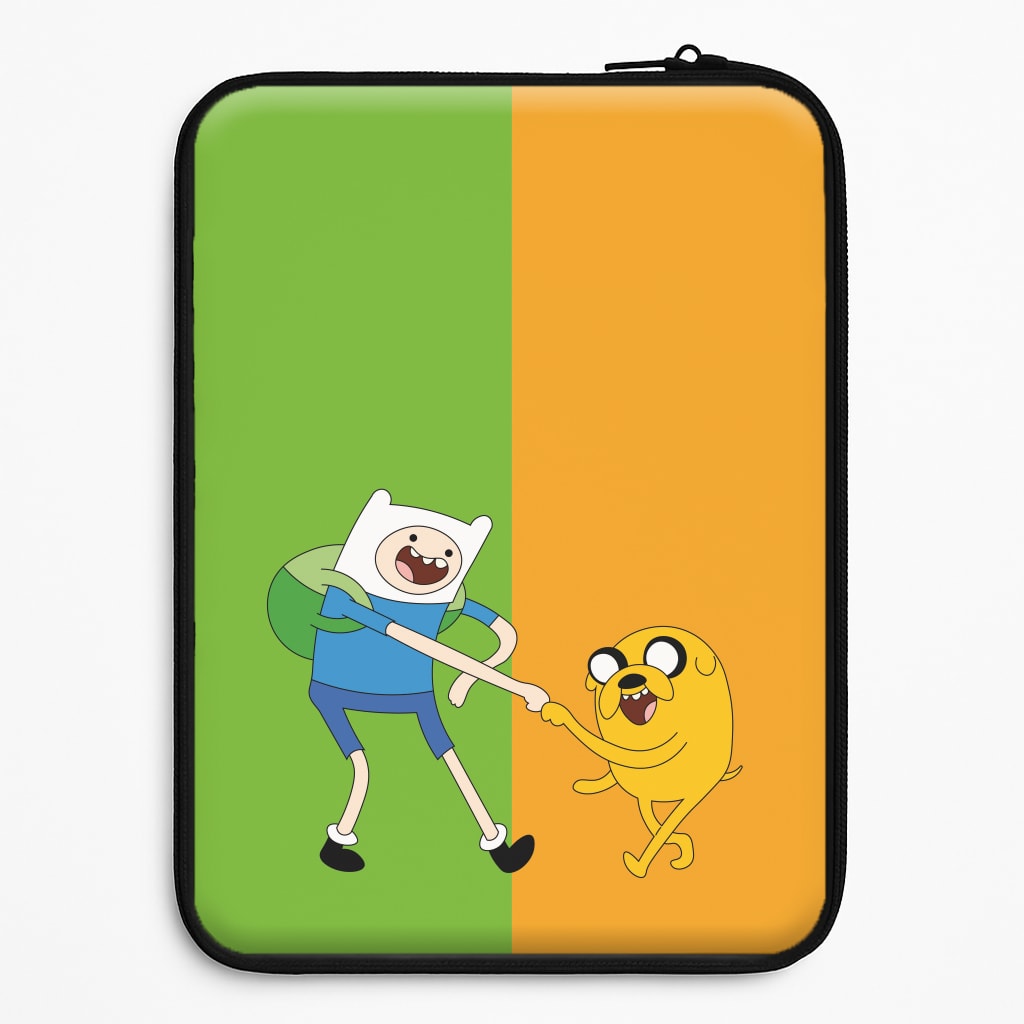 Jake The Dog And Finn The Human Laptop Sleeve