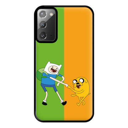 Jake The Dog And Finn The Human Phone Case for Galaxy Note 20 Ultra