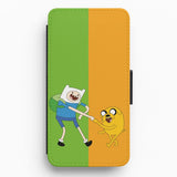 Dog Patterns Wallet Phone Cases
