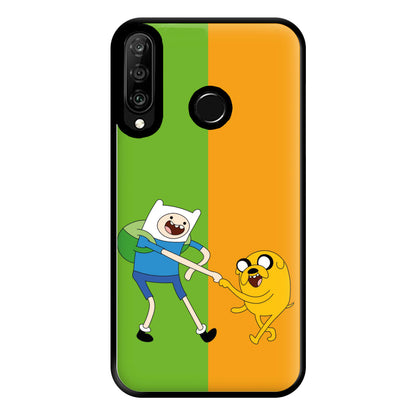 Jake The Dog And Finn The Human Phone Case for Huawei P30 Lite