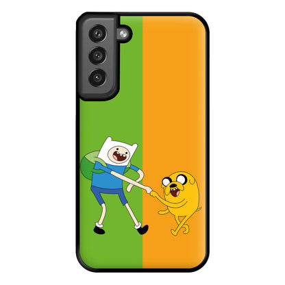 Jake The Dog And Finn The Human Phone Case for Galaxy S21FE