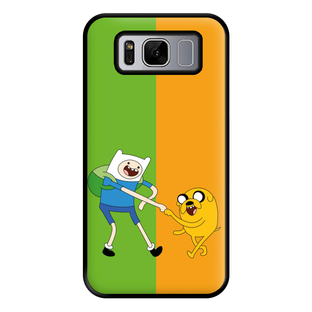 Jake The Dog And Finn The Human Phone Case for Galaxy S8 Plus