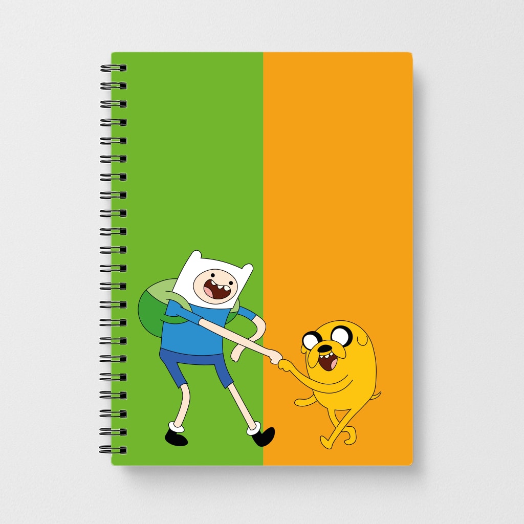 Jake The Dog And Finn The Human Notebook