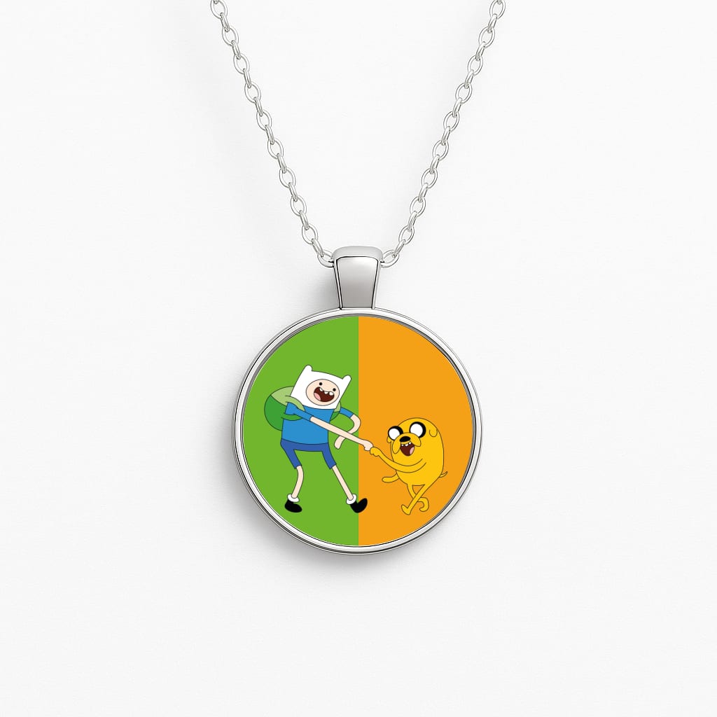 Jake The Dog And Finn The Human Necklace