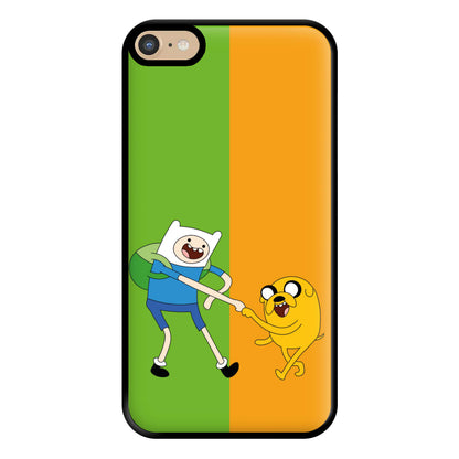 Jake The Dog And Finn The Human Phone Case for iPhone 6 Plus / 7 Plus / 8 Plus